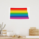 Nord dakota Stolz. Poster (Küche)