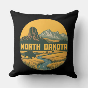Nord Dakota USA Kissen