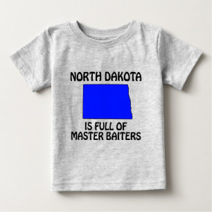 Nord-Dakota - voller Master-Baiters Baby T-shirt