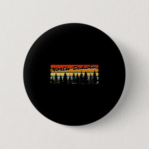 Nord-Dakota-Wald-Sonnenuntergang-Bäume-Hütte-Theme Button