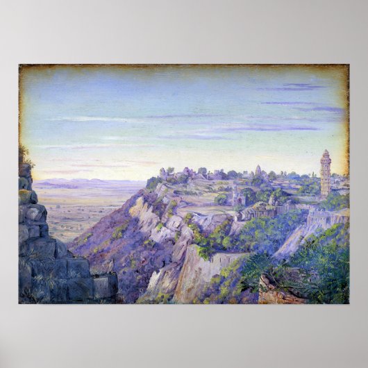 Nord - ein Bild der Festung Poster (Vorne)