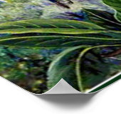 Nord - Folien und Blume eines tropischen Amerikane Poster (Ecke)