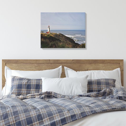 Nord Head Leuchtturm am Longbeach, WA Leinwanddruck (Insitu (Schlafzimmer))