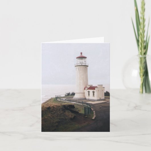 Nord Head Lighthouse Note Card - Leere Karte (Vorderseite)