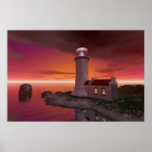 Nord Head Lighthouse Poster (Vorne)