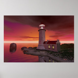 Nord Head Lighthouse Poster