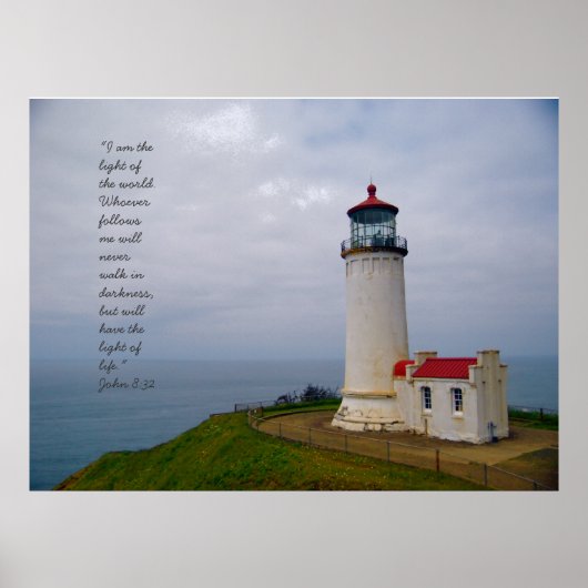 Nord Head Lighthouse Poster (Vorne)