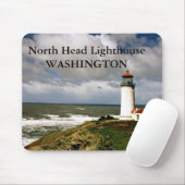 Nord Head Lighthouse, Washington Mousepad (Mit Mouse)