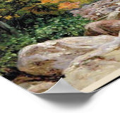 Nord - Herbststraßen, Weiße Berge Poster (Ecke)