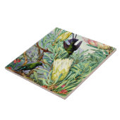 Nord - Honigblumen und Honigsauger  Fliese (Seite)