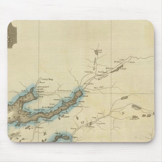 Nord Inverness Shire Mousepad (Vorne)