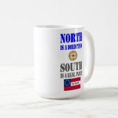NORD IST EINE RICHTUNG KAFFEETASSE (VorderseiteRechts)