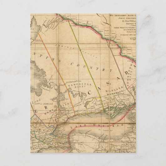 Nord-Kanada Postkarte (Vorderseite)