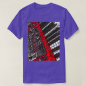 Nord Keyboard Abstrakt Keyboarder Piano Synth Gra T-Shirt (Design vorne)