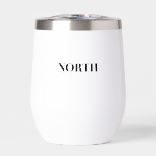 Nord Klassisches zeitloses minimalistisches schw