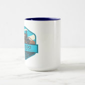 Nord-Küste Schottlands 500 Motorradstrecken Tasse (Zentrum)