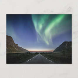 Nord Lights Road Trip Postkarte