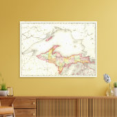 Nord-Michigan Leinwanddruck (Insitu (Wohnzimmer))