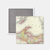 Nord-Michigan Magnet (Vorderseite/Rückseite)