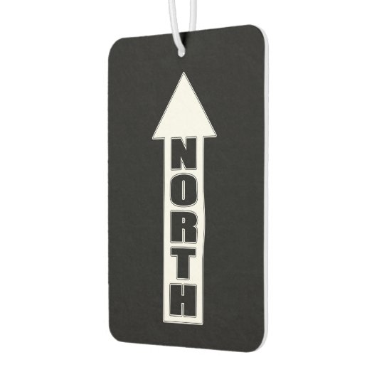 Nord nach oben - einfaches Arrow-Design Autolufterfrischer (Links)