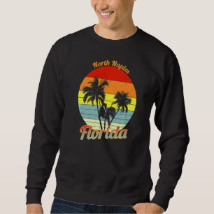 Nord-Neapel Florida Retro Tropische Palmen Vac Sweatshirt
