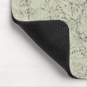 Nord Night Sky Karte Mousepad (Ecke)