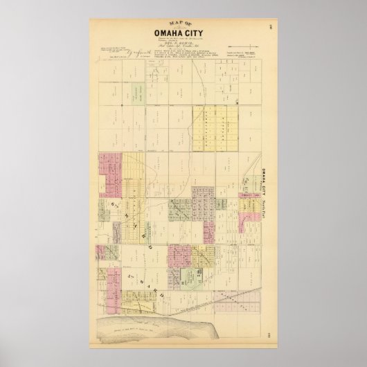 Nord-Omaha, Nebraska Poster (Vorne)