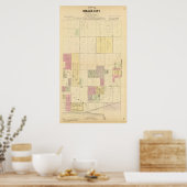 Nord-Omaha, Nebraska Poster (Küche)