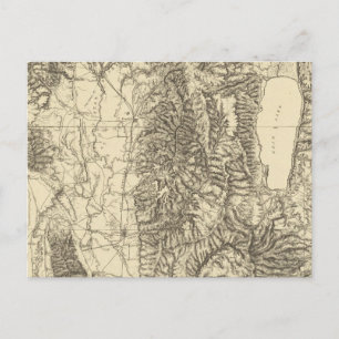 Nord-Ost-Utah und Südost-Idaho Postkarte
