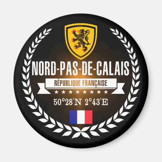 Nord-Pas-de-Calais Magnet (Vorne)