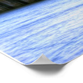 Nord-Pier-Leuchtturm mit Tallschiff Poster (Ecke)