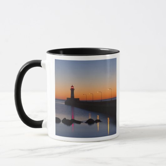Nord-Pier Lighthouse in Duluth, Minnesota, Tasse (Links)