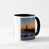 Nord-Pier Lighthouse in Duluth, Minnesota, Tasse (VorderseiteRechts)