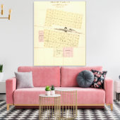 Nord Platte, Nebraska Leinwanddruck (Insitu (Wohnzimmer))