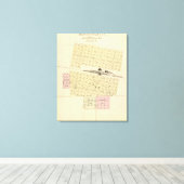 Nord Platte, Nebraska Leinwanddruck (Insitu (Holzboden))