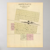 Nord Platte, Nebraska Poster (Vorne)
