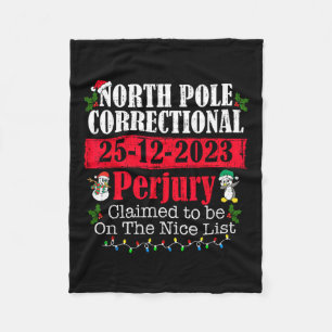 Nord-Pole Korrektive Perjury Familie Matching Ch Fleecedecke
