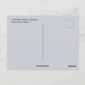 Nord Rustico Hafen Leuchtturm PEI Postkarte (Rückseite)