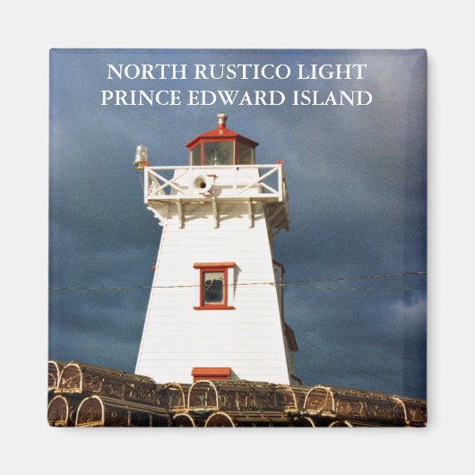 Nord Rustico Light, Prinz Edward Island Magnet (Vorne)