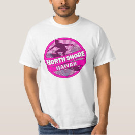 Nord Shore Hawaii Pink Surfer Logo Shirt
