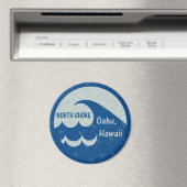 Nord Shore, Oahu, Hawaii Magnet (In Situ (Geschirrspüler))