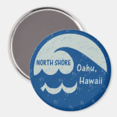 Nord Shore, Oahu, Hawaii Magnet (Vorderseite/Rückseite)