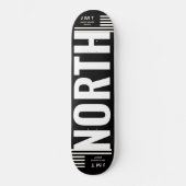 NORD. Skateboard (Vorderseite)