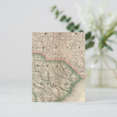 Nord-Süd-Carolina 3 Postkarte (Stehend Vorderseite)