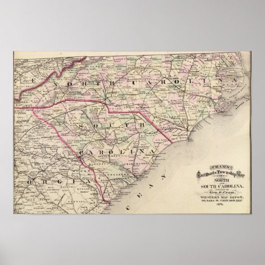 Nord-Süd-Carolina 4 Poster (Vorne)