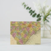 Nord-Süd-Carolina 5 Postkarte (Stehend Vorderseite)