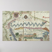 Nord-Südamerika, Einzelheiten aus der Welt Poster (Vorne)