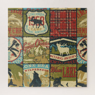Nord-Territorien-Abenteuer: Symbolische Patchwork Puzzle
