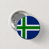 Nord-Uist-Flagge Button (Vorne & Hinten)