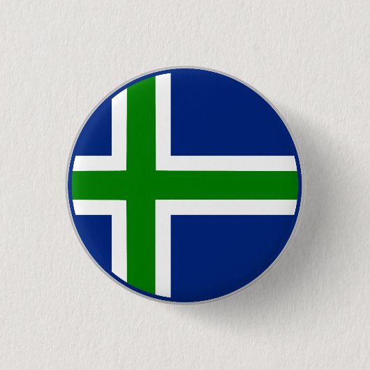 Nord-Uist-Flagge Button (Vorderseite)
